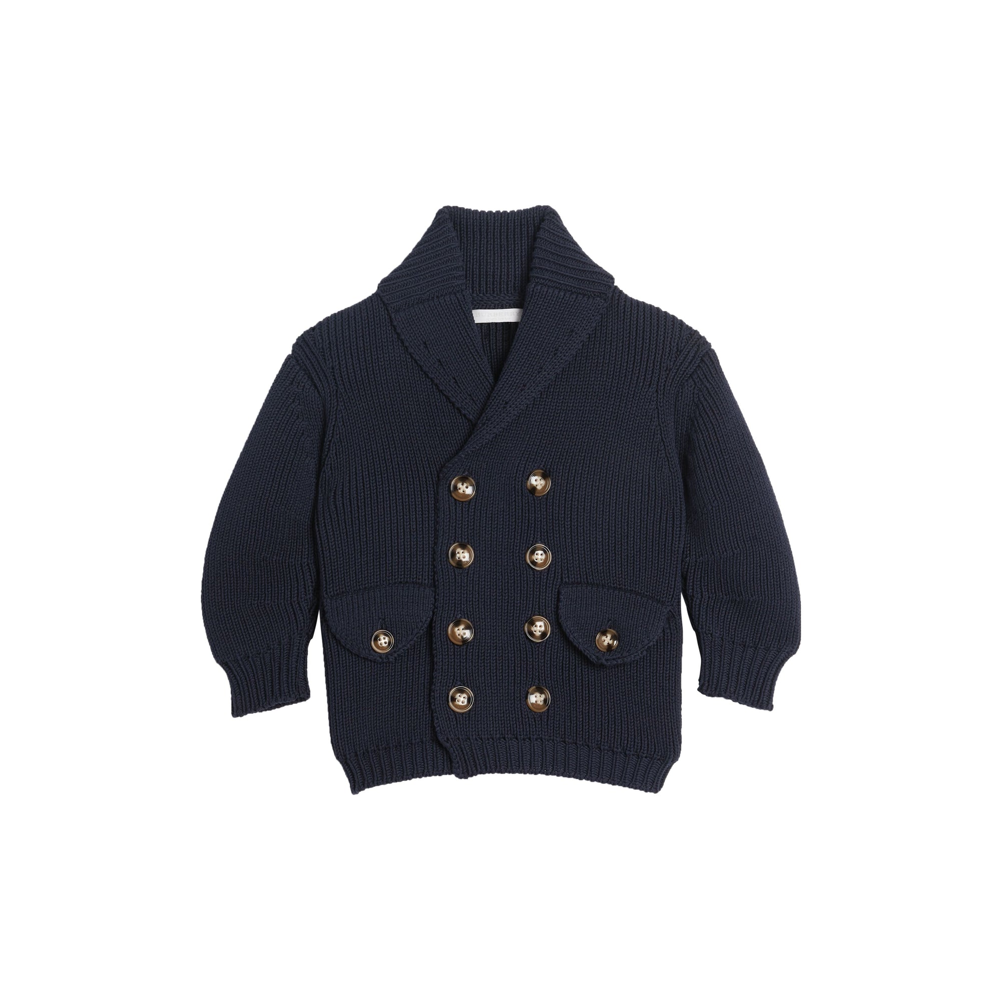 NAVY Cardigan façon caban en coton