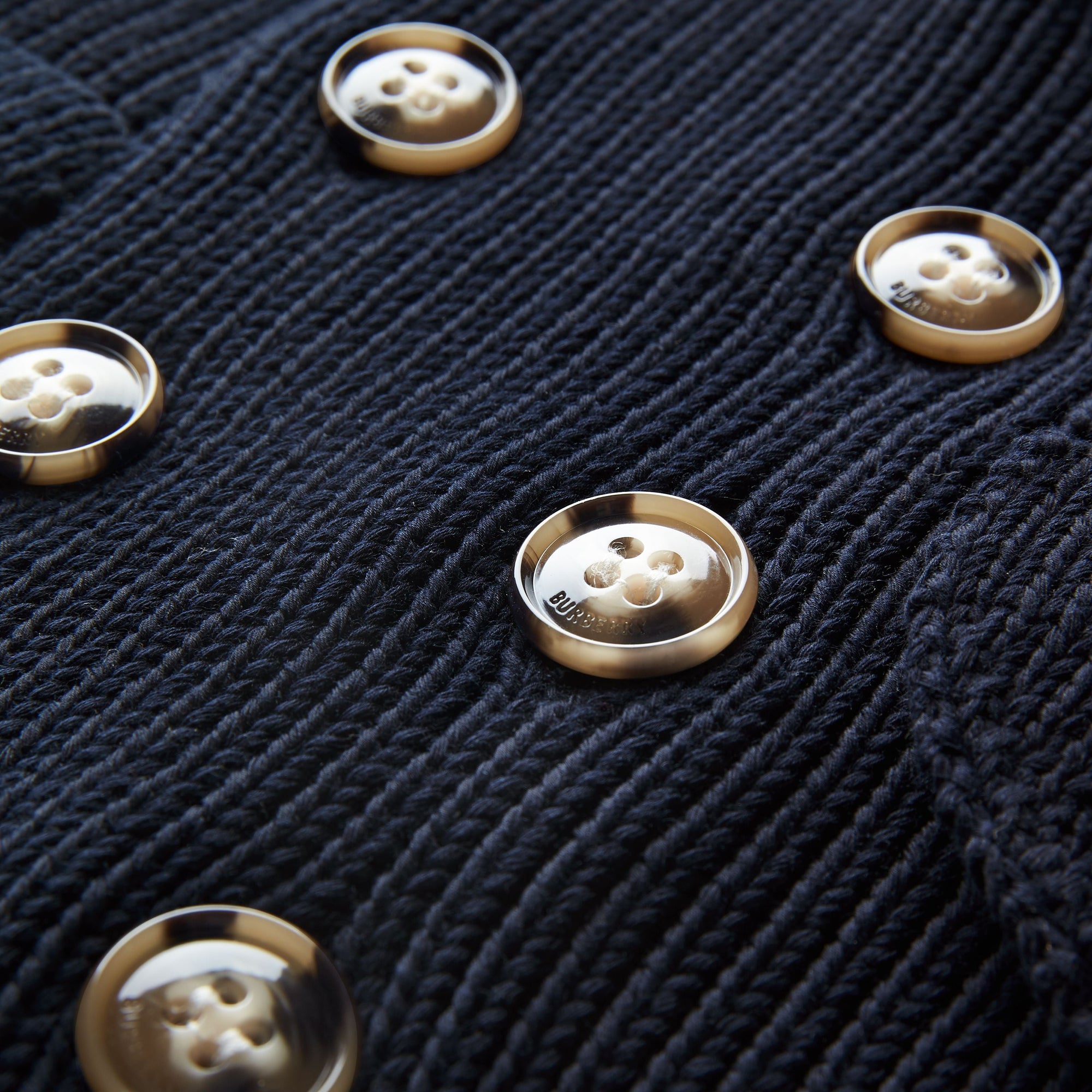 NAVY Cardigan façon caban en coton