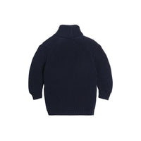 NAVY Cardigan façon caban en coton
