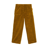 OCHRE Pantalon ample en velours côtelé