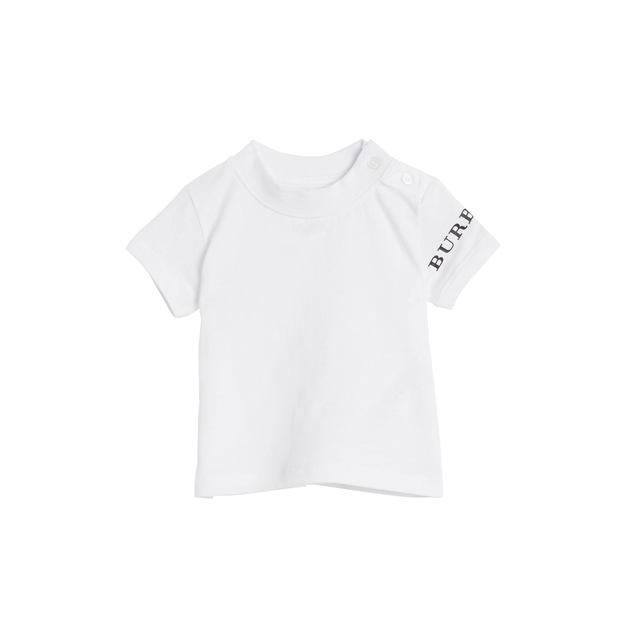 WHITE T-shirt en coton avec logo imprimé