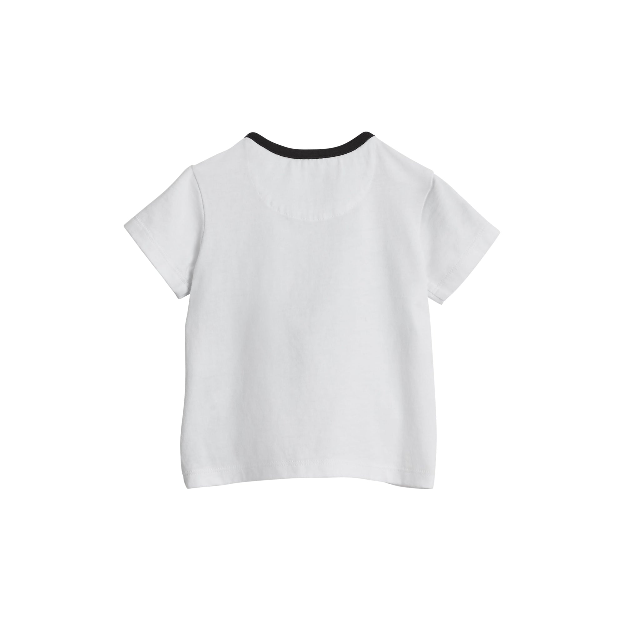 WHITE T-shirt en coton à imprimé pigeon