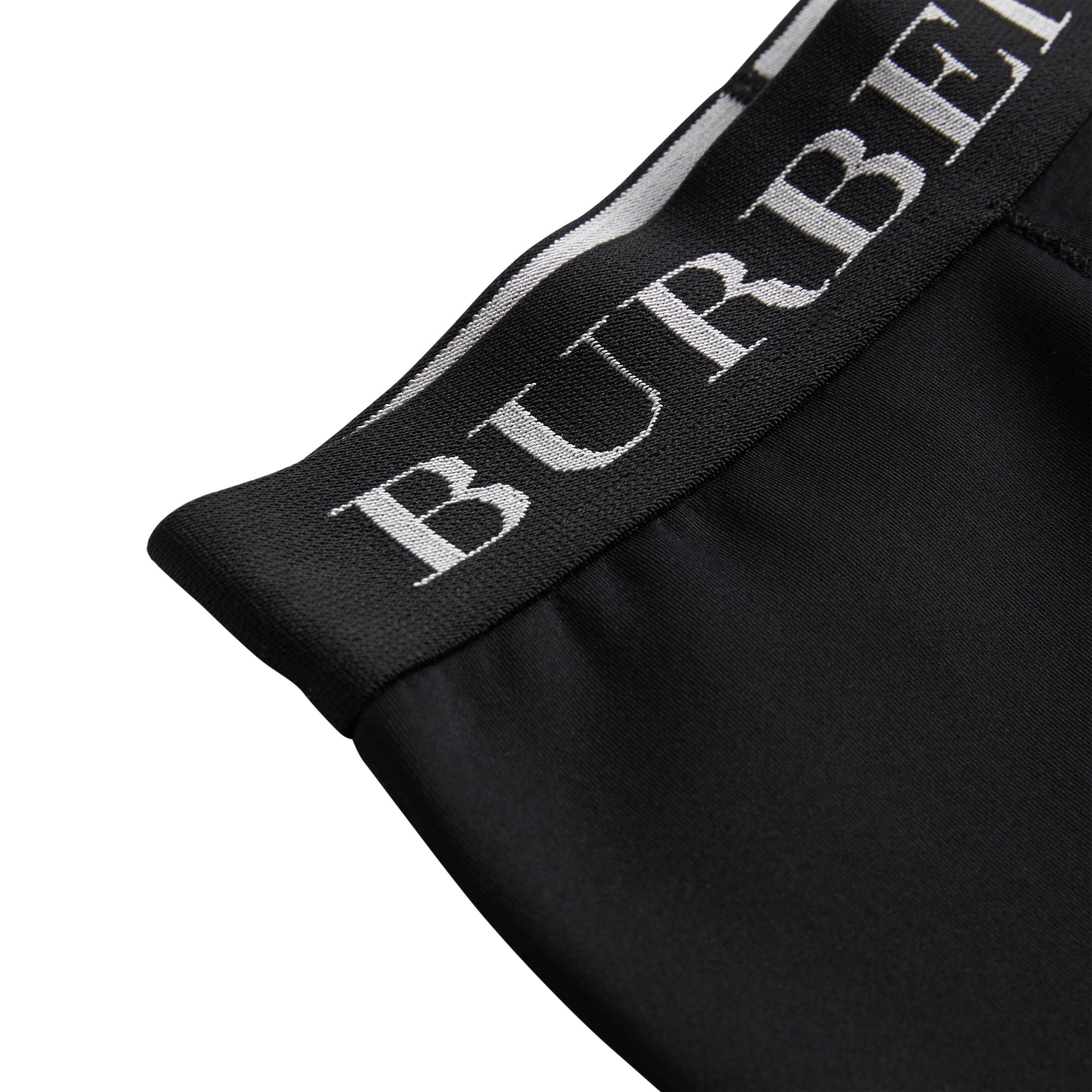 BLACK Legging en jersey extensible avec logo