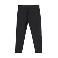 BLACK Legging en jersey extensible avec logo