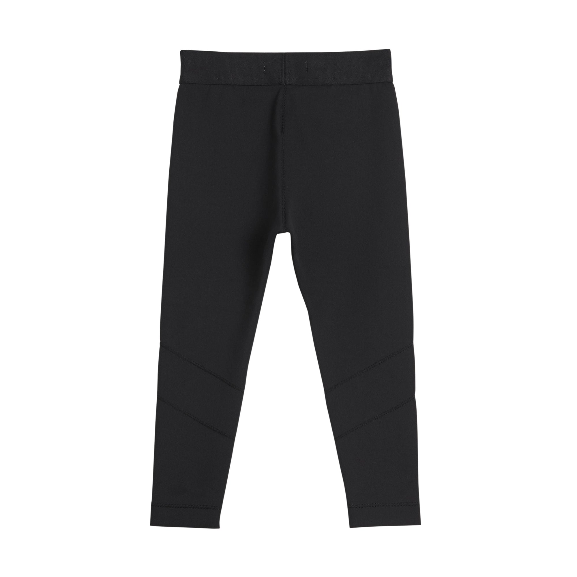 BLACK Legging en jersey extensible avec logo