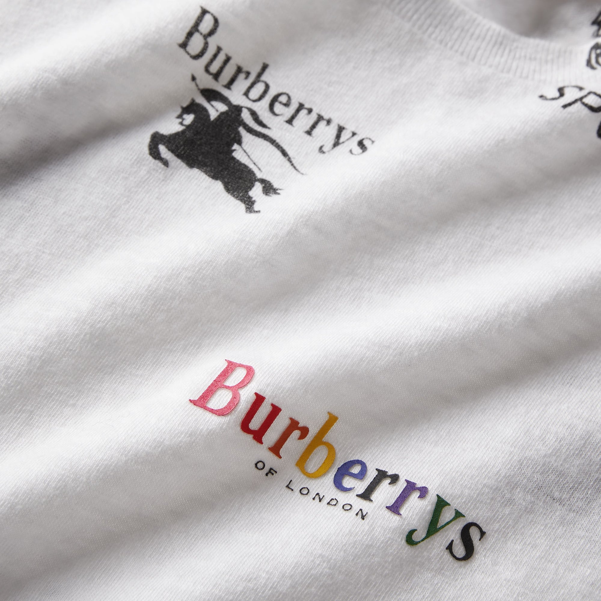 WHITE T-shirt en jersey avec logo d'archive