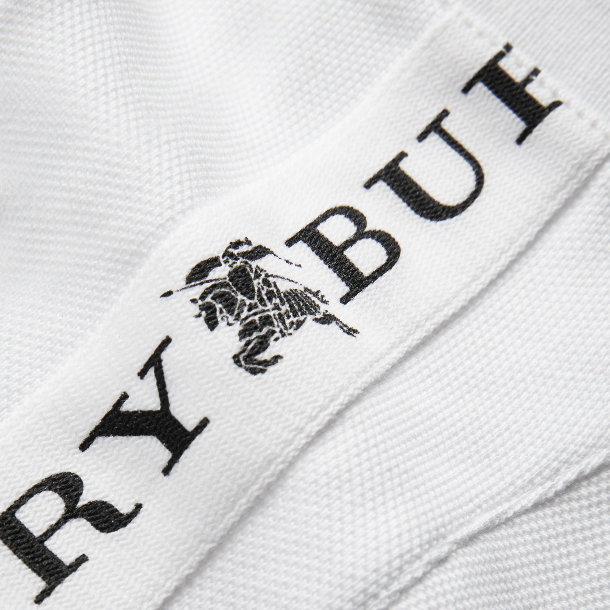 WHITE Robe polo en coton à détails contrastants et logo