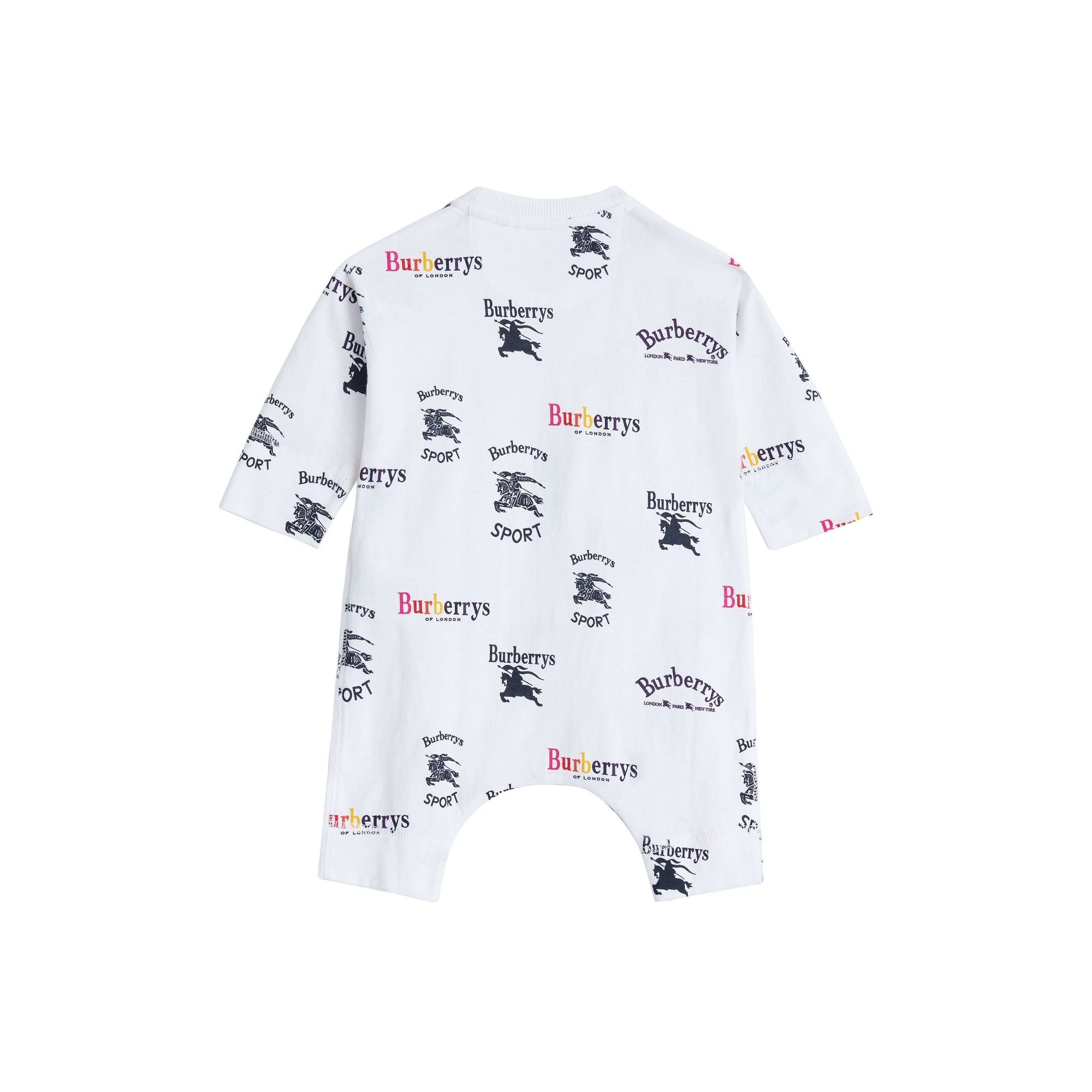 WHITE Coffret cadeau deux pièces pour bébé avec logo d'archive