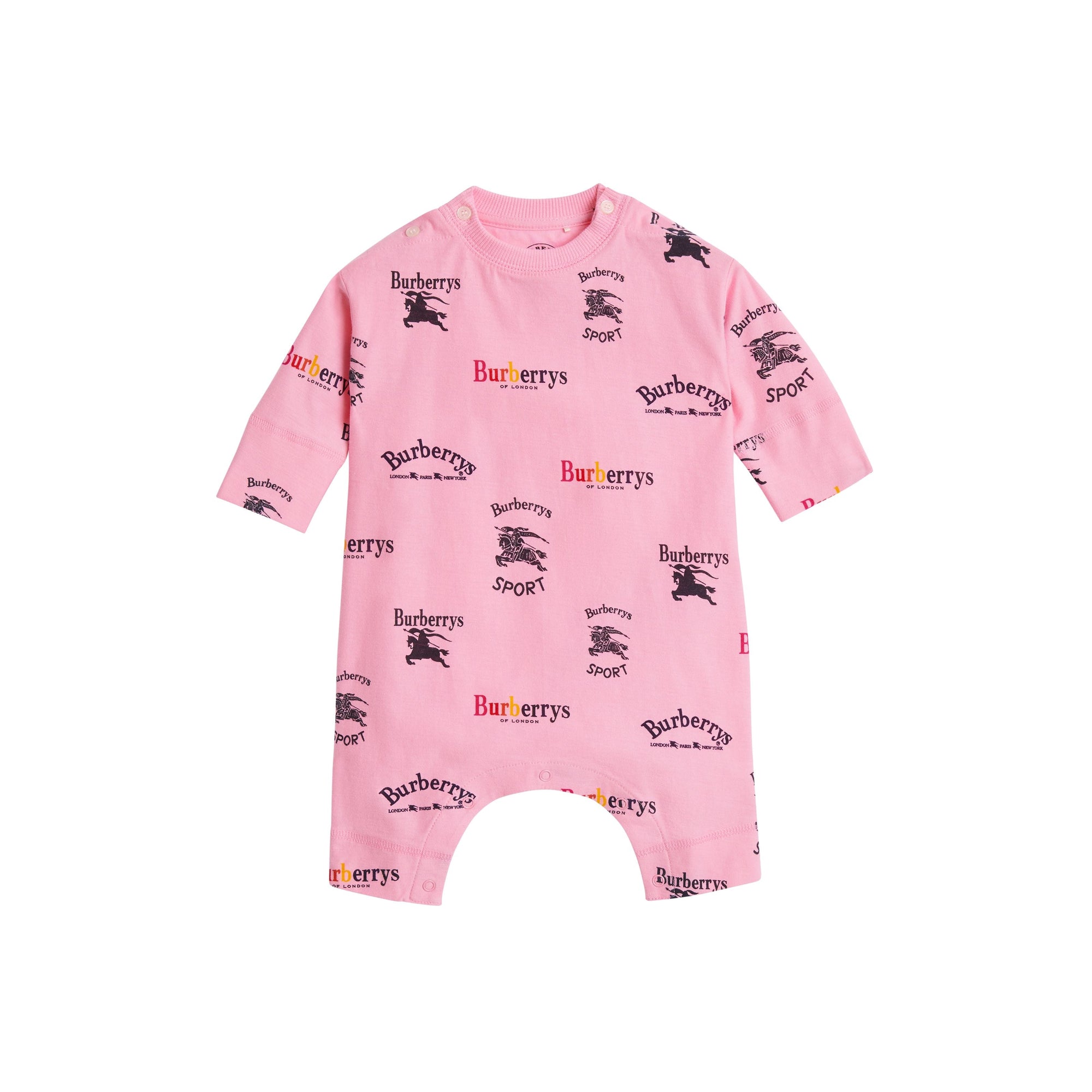 NEON PINK Coffret cadeau deux pièces pour bébé avec logo d'archive