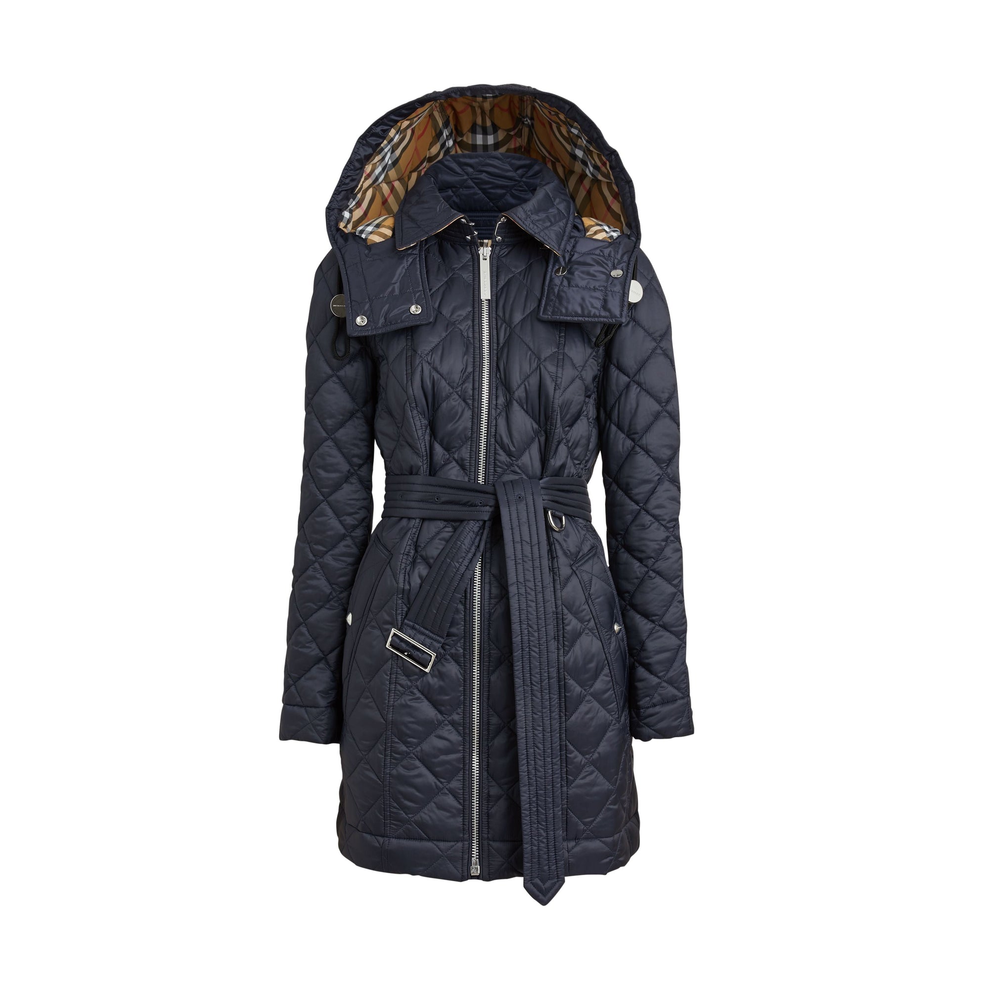 INK Manteau léger matelassé avec capuche amovible