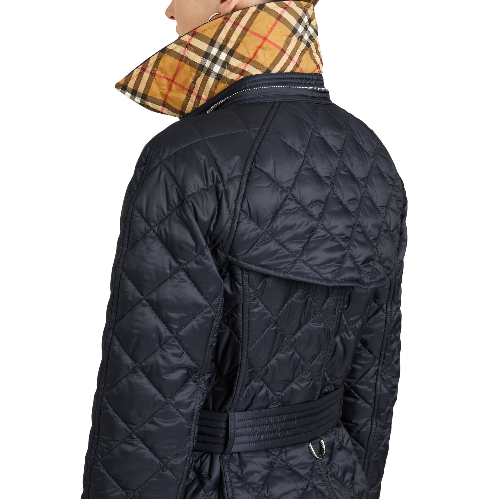 INK Manteau léger matelassé avec capuche amovible