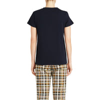 NAVY T-shirt en coton avec logo d'archive brodé