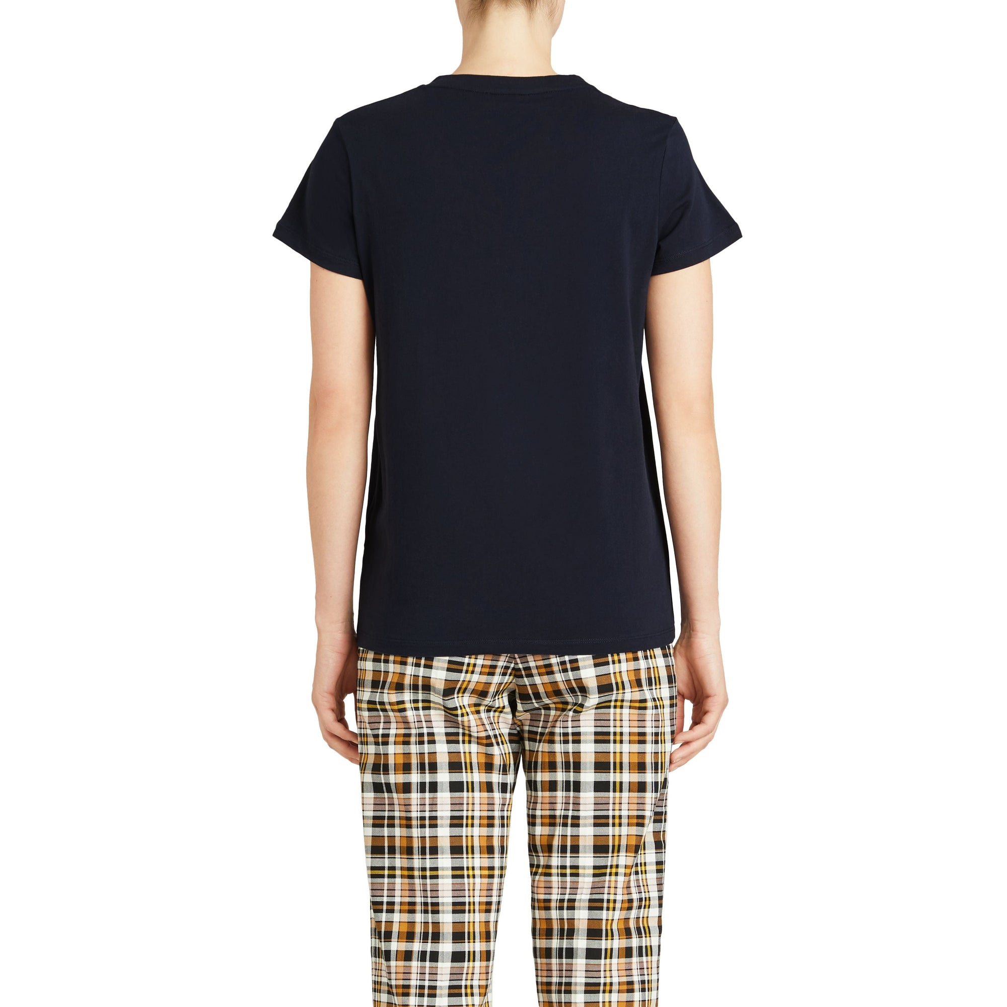 NAVY T-shirt en coton avec logo d'archive brodé