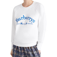 WHITE Sweat-shirt en jersey avec logo d'archive brodé