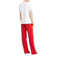 WHITE T-shirt en coton avec logo d'archive brodé