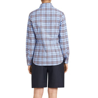 SKY BLUE IP CHK Chemise en coton à motif check