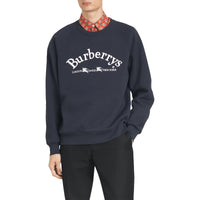 NAVY Sweat-shirt en jersey avec logo d'archive brodé