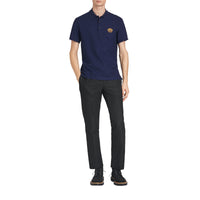 NAVY Polo en piqué de coton avec logo d'archive