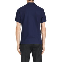 NAVY Polo en piqué de coton avec logo d'archive