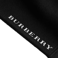 BLACK Legging en coton extensible avec logo