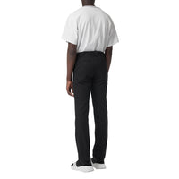 BLACK Pantalon en sergé de coton technique