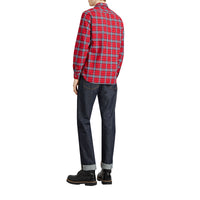 BRIGHT RED IP CHECK Chemise en coton à motif check