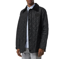 BLACK Veste de campagne thermorégulée matelassée
