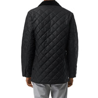 BLACK Veste de campagne thermorégulée matelassée