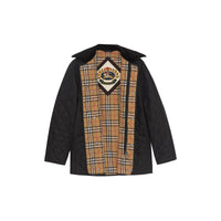BLACK Veste de campagne thermorégulée matelassée