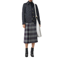 NAVY IP CHECK Kilt en laine tartan