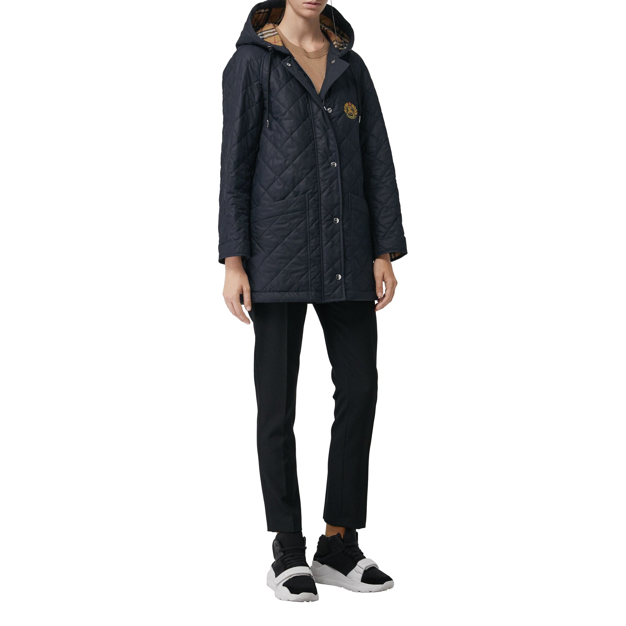 NAVY Parka matelassée oversize avec capuche