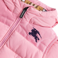 ICE PINK Doudoune rembourrée à capuche
