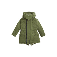 SAGE Parka rembourrée en duvet avec capuche amovible