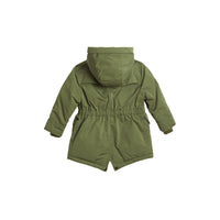 SAGE Parka rembourrée en duvet avec capuche amovible