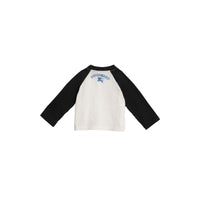 WHITE Haut en coton à manches raglan avec imprimé Thomas Bear