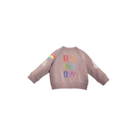 MAUVE Sweat-shirt en coton avec imprimé smiley