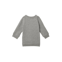 GREY MELANGE Robe en coton avec logo d'archive
