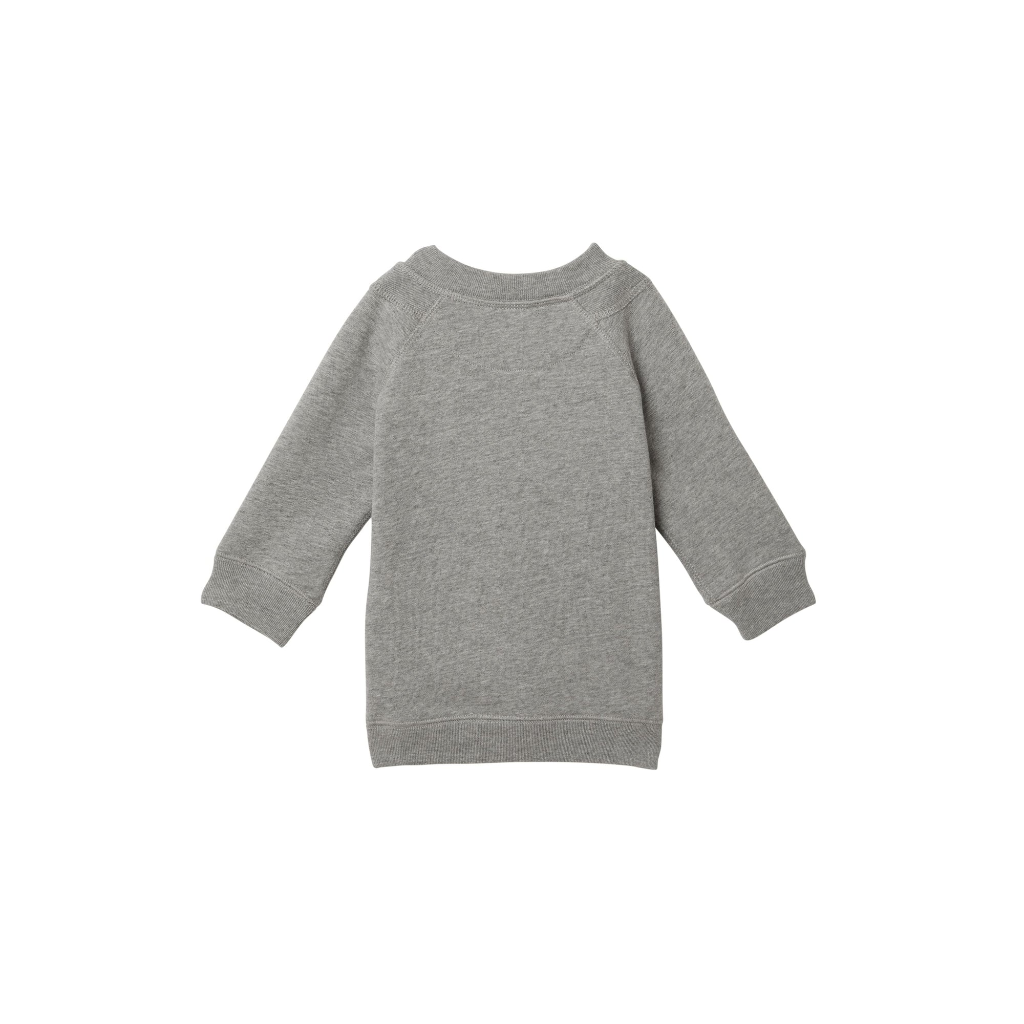 GREY MELANGE Robe en coton avec logo d'archive