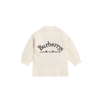 IVORY Pull en laine et cachemire avec motif double cœur en intarsia