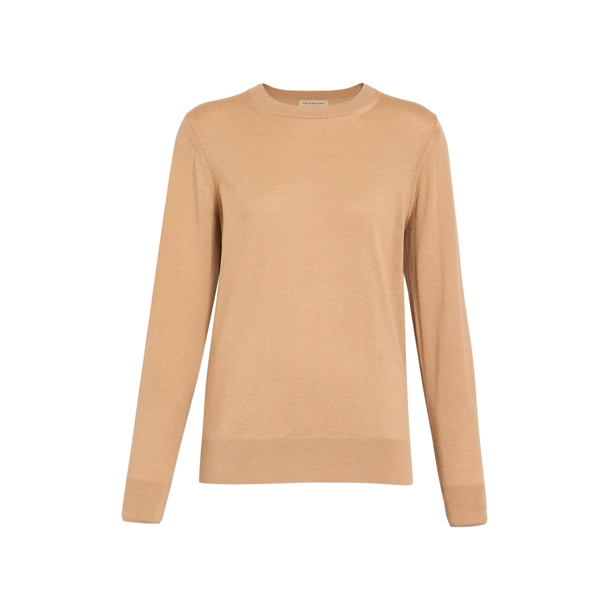 CAMEL Pull en laine mérinos avec Vintage check