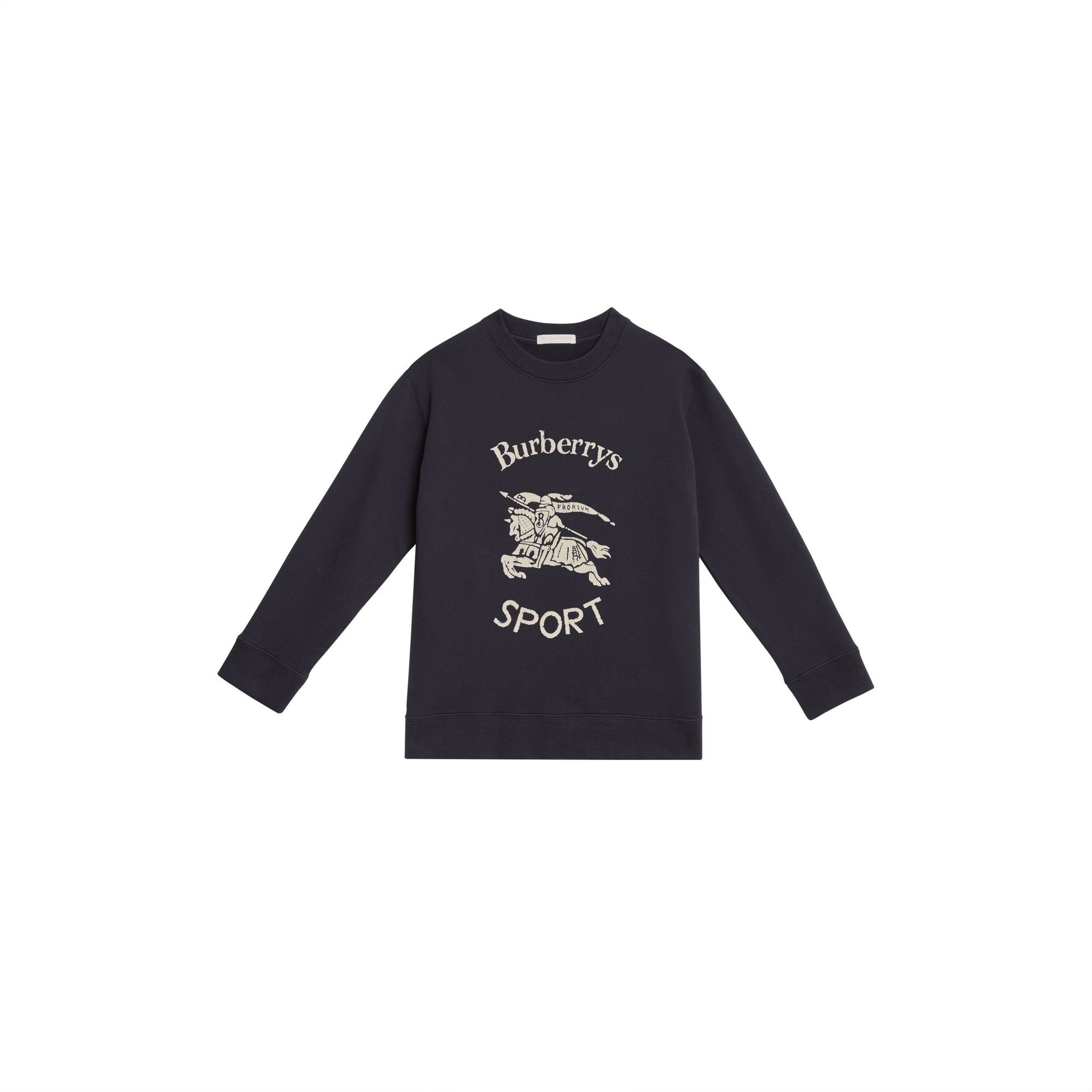 LIGHT NAVY Sweat-shirt en coton avec logo d'archive