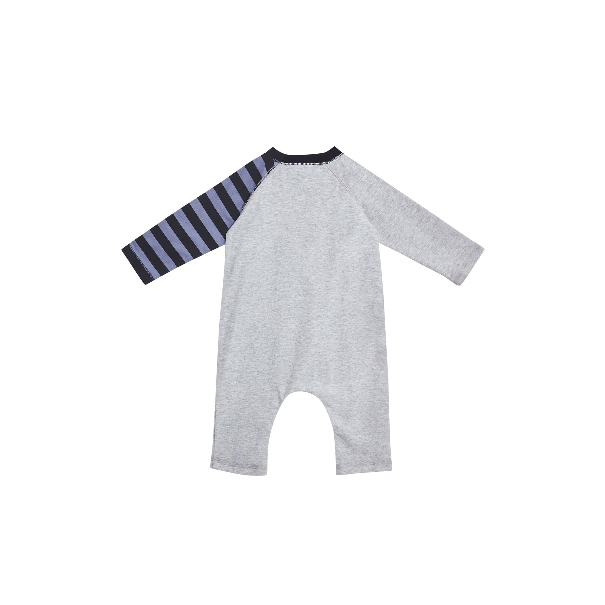 GREY MELANGE Combinaison en coton avec imprimé smiley