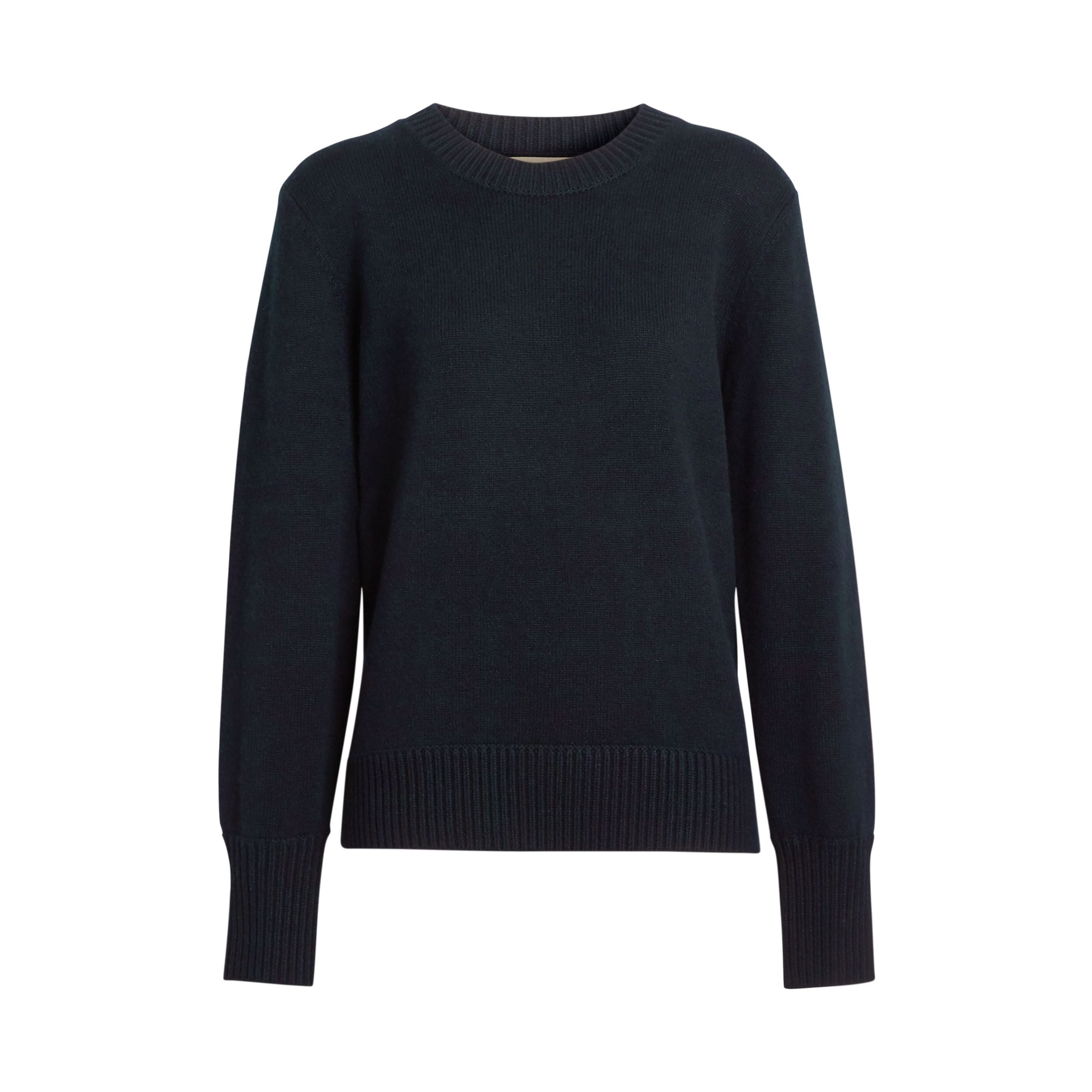 NAVY Pull en cachemire avec appliqué logo d'archive