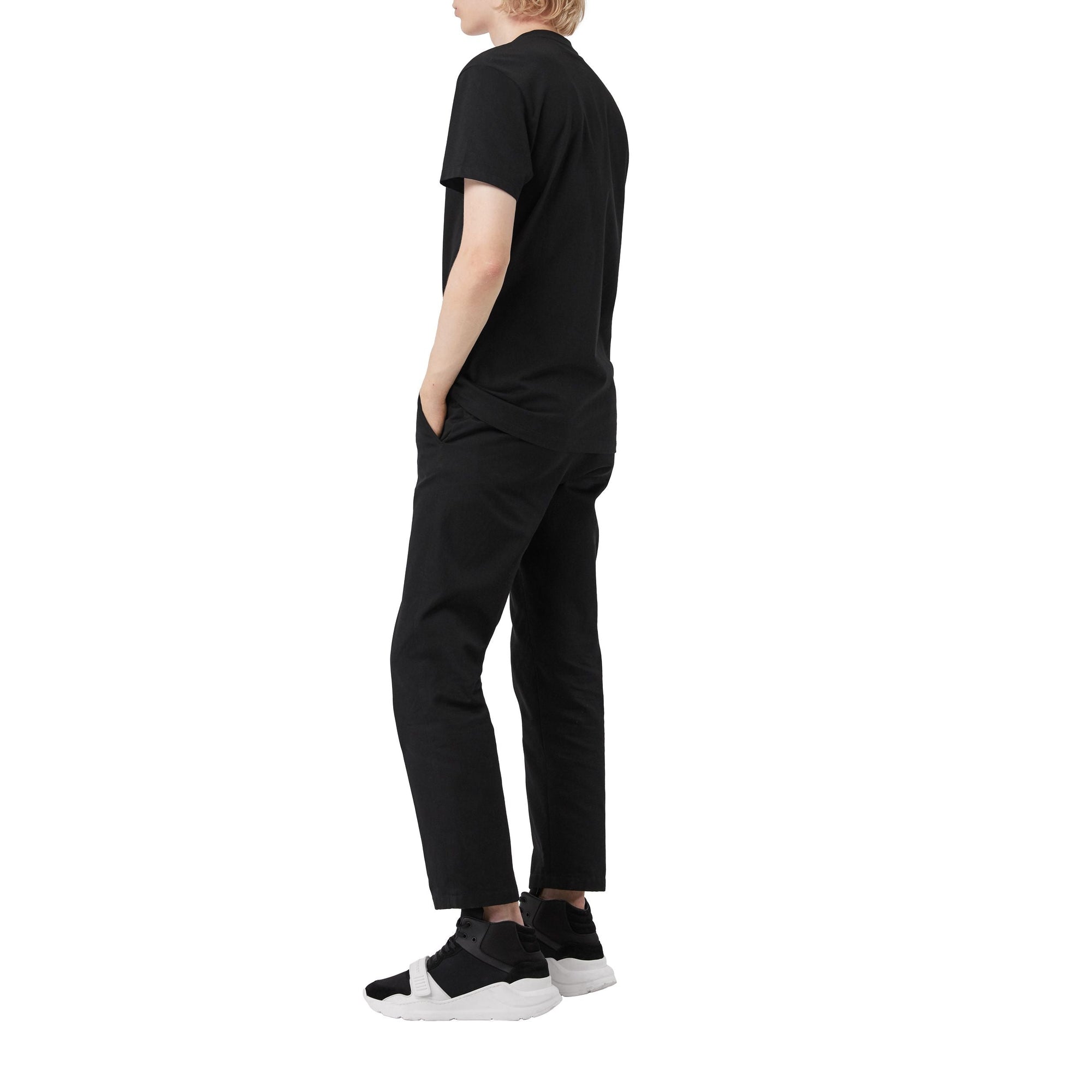 BLACK T-shirt en coton avec logo d'archive