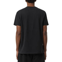 BLACK T-shirt en coton avec écusson