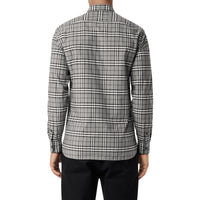 CHARCOAL IP CHK Chemise en coton à motif check