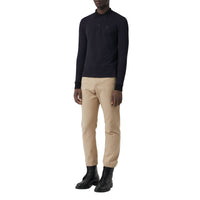 NAVY Polo en piqué de coton à manches longues