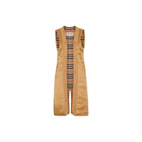 Gilet intérieur long pour trench Heritage Chelsea ou Kensington - Jaune Antique