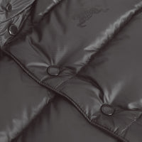 DARK GREY Veste sans manches réversible rembourrée à capuche