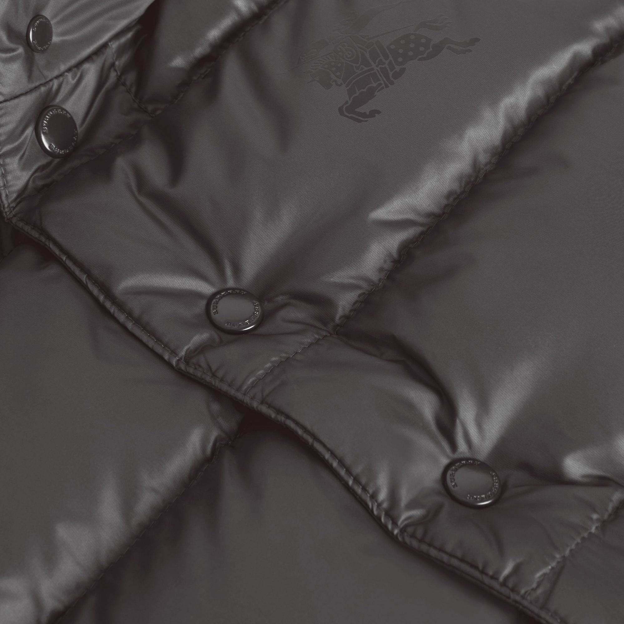 DARK GREY Veste sans manches réversible rembourrée à capuche